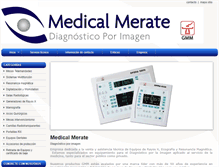 Tablet Screenshot of medicalmerate.com